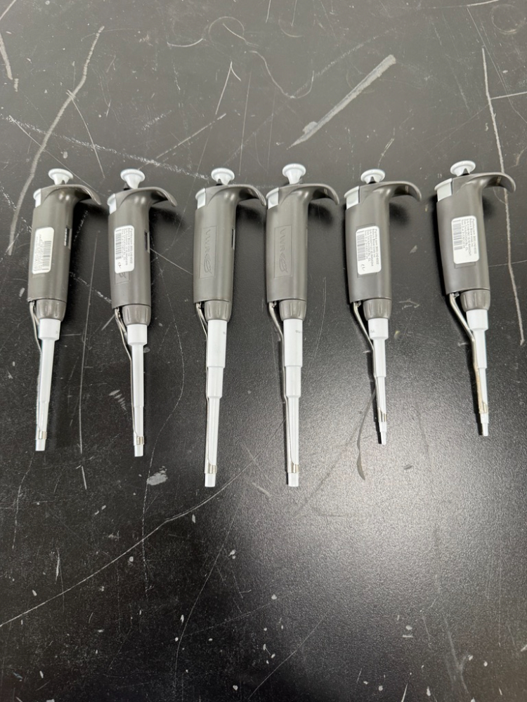 Image of VWR Single Channel Pipettes - Quantity 6